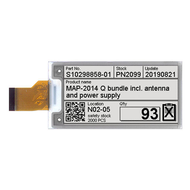 E2266HS092 Pervasive Displays  Display Modules - LCD OLED Graphic